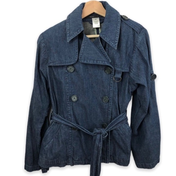 Marc by Marc Jacobs denim belted trench-style jacket - Picture 5 of 8